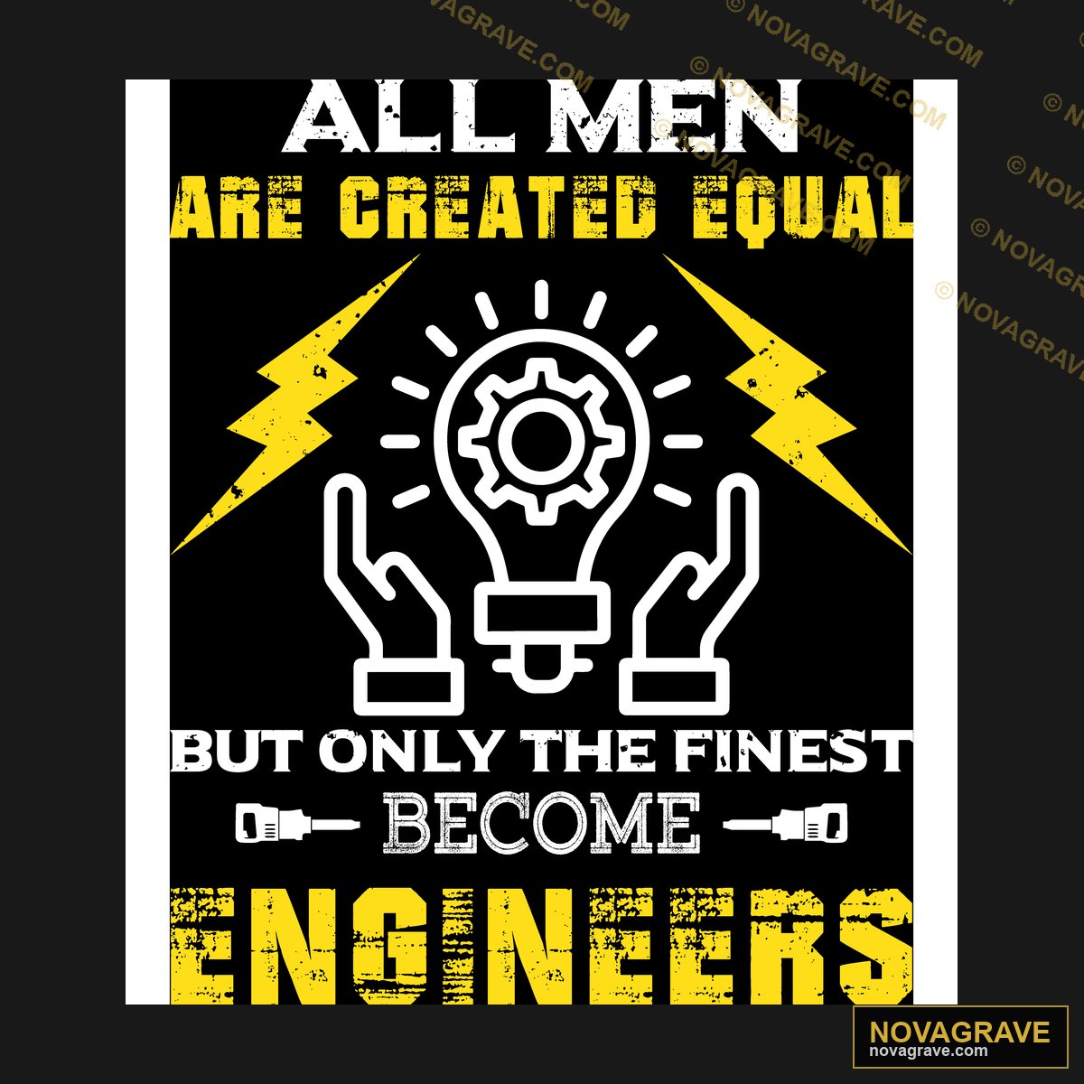 A Man Is Created By The Power Of His Own Other Designs - Design DTF