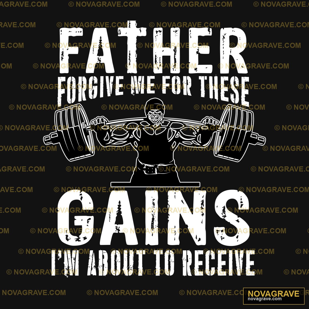 A Man Lifting A Barbell With A Barbell Other Designs - Design DTF