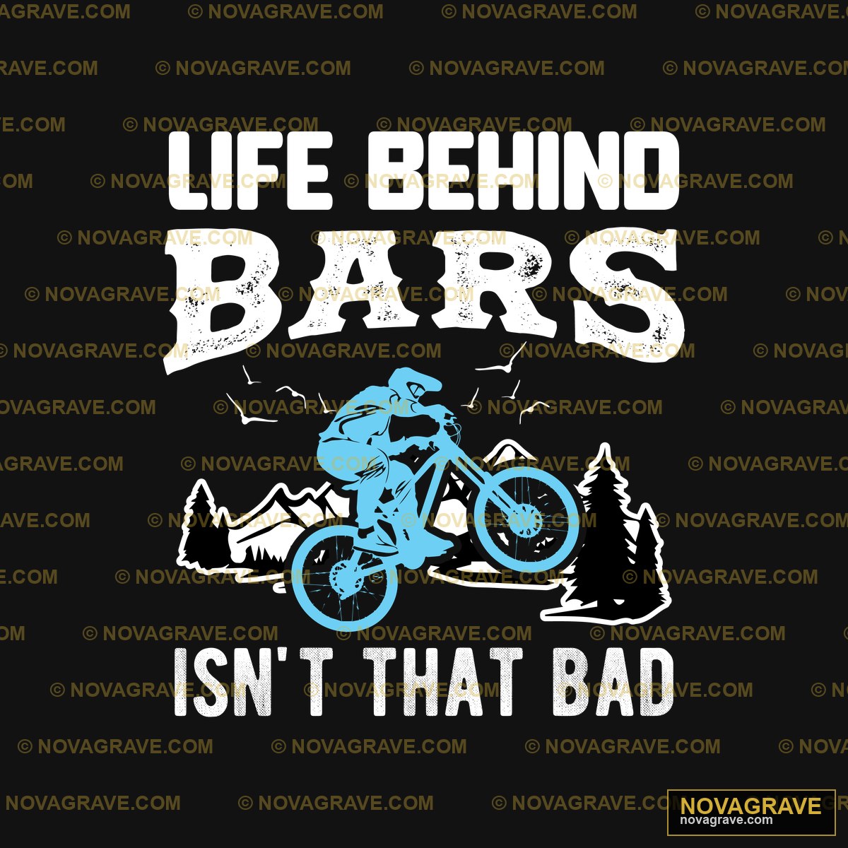 A Man Riding A Bike With The Words If Behind Typography Slogans - DTF Ontwerp