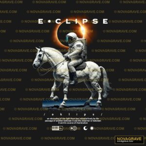 A Man Riding A Horse With A Moon In The Backg Animals Wildlife - DTF Transfer Design