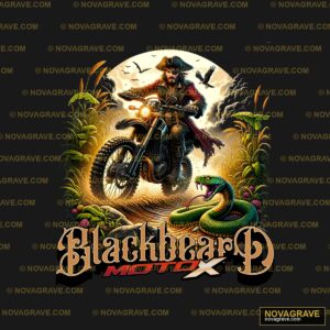 A Man Riding A Motorcycle On A Black Backgrou Other Designs 3 - Design DTF