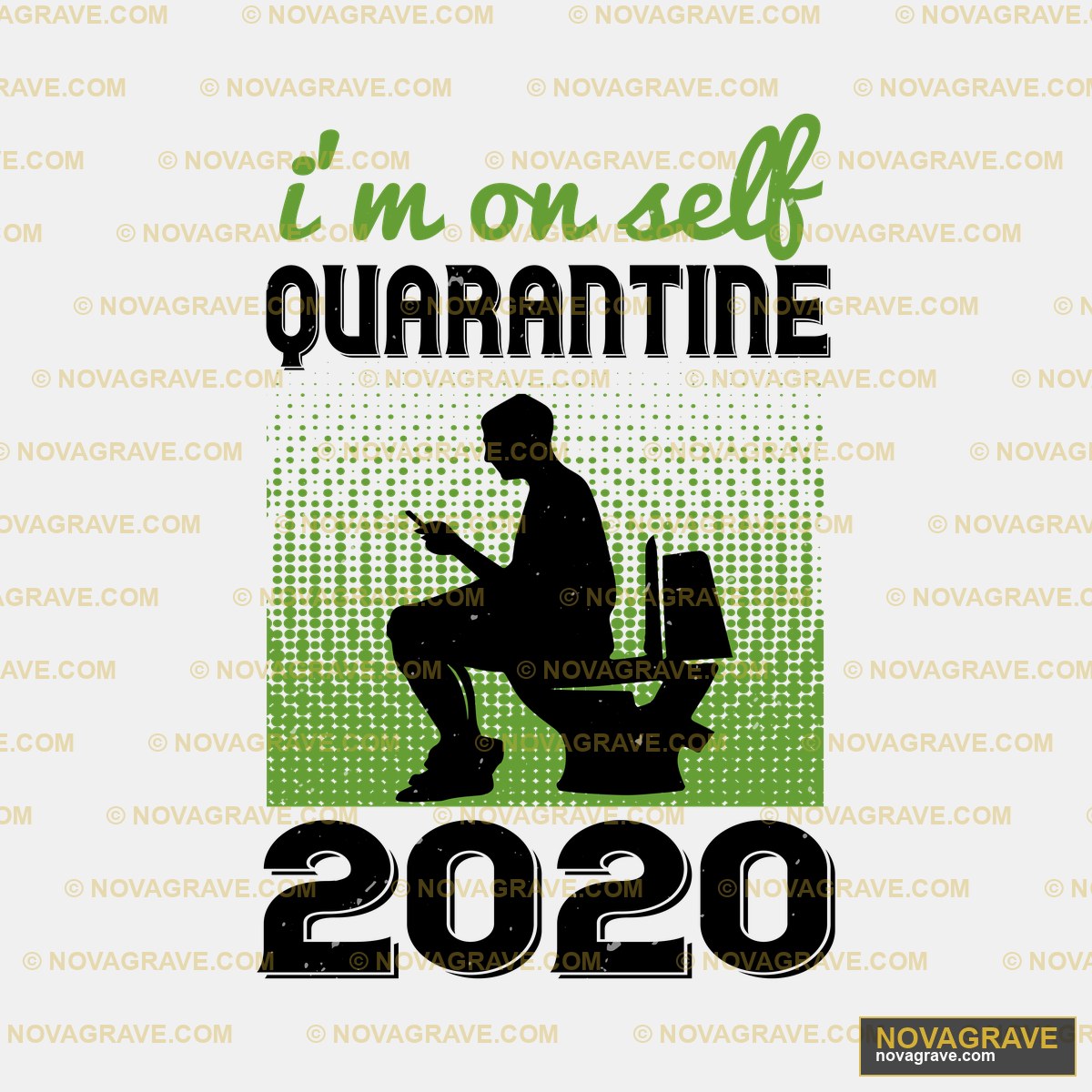 A Man Sitting On A Toilet With The Wordsi Mt Typography Slogans - DTF Transfer Design