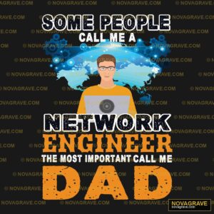A Man With A Laptop And The Wordssome People Professions - DTF Transfer Design