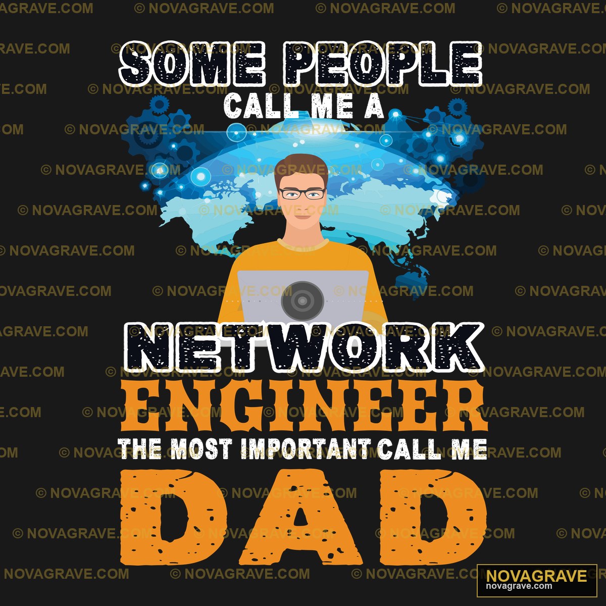 A Man With A Laptop And The Wordssome People Professions - DTF Transfer Design