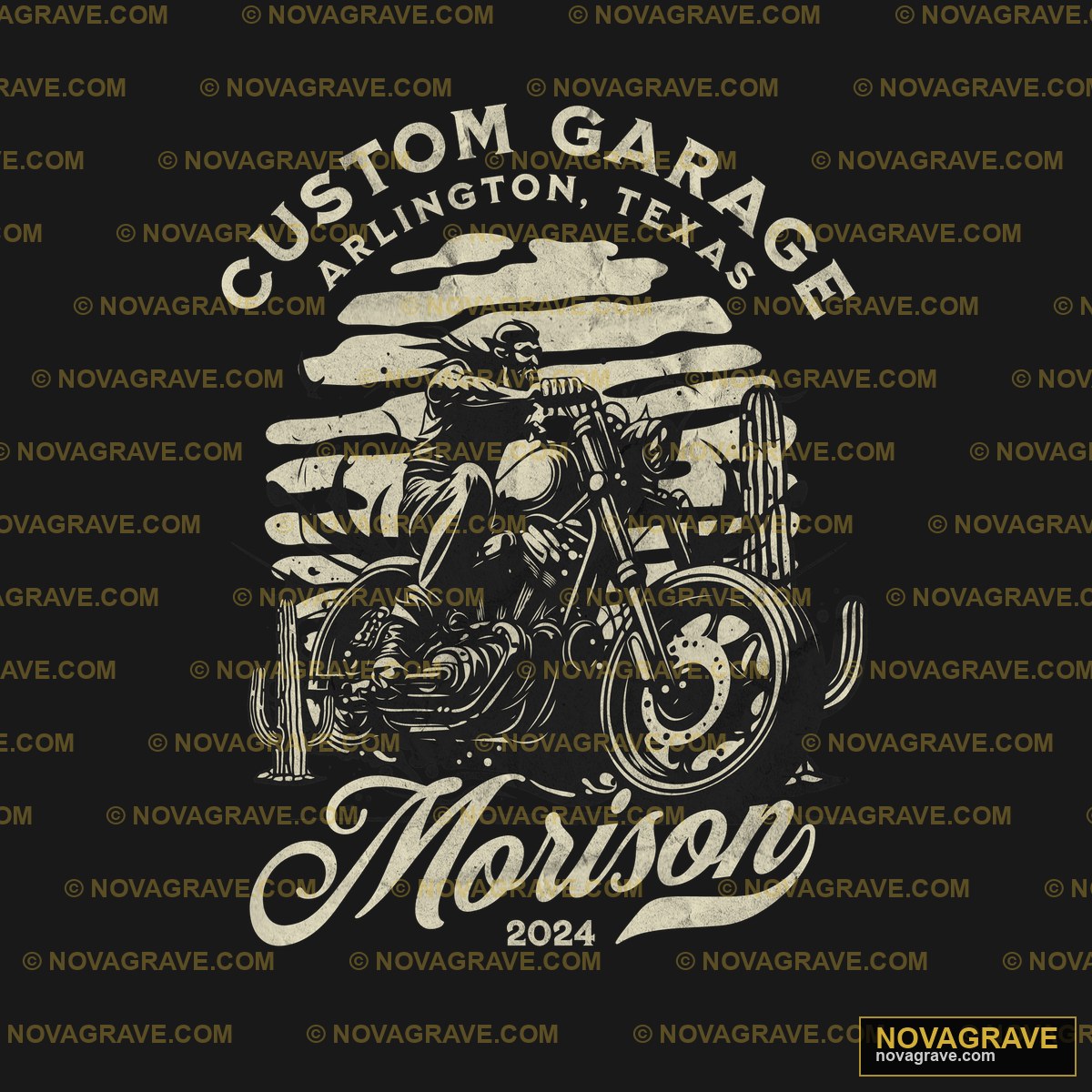 A Motorcycle Rider Riding On A Motorcycle Wit Typography Slogans 5 - Design DTF