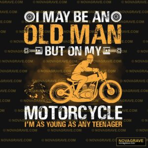 A Motorcycle With A Rider On It Other Designs 2 - DTF Transfer Design