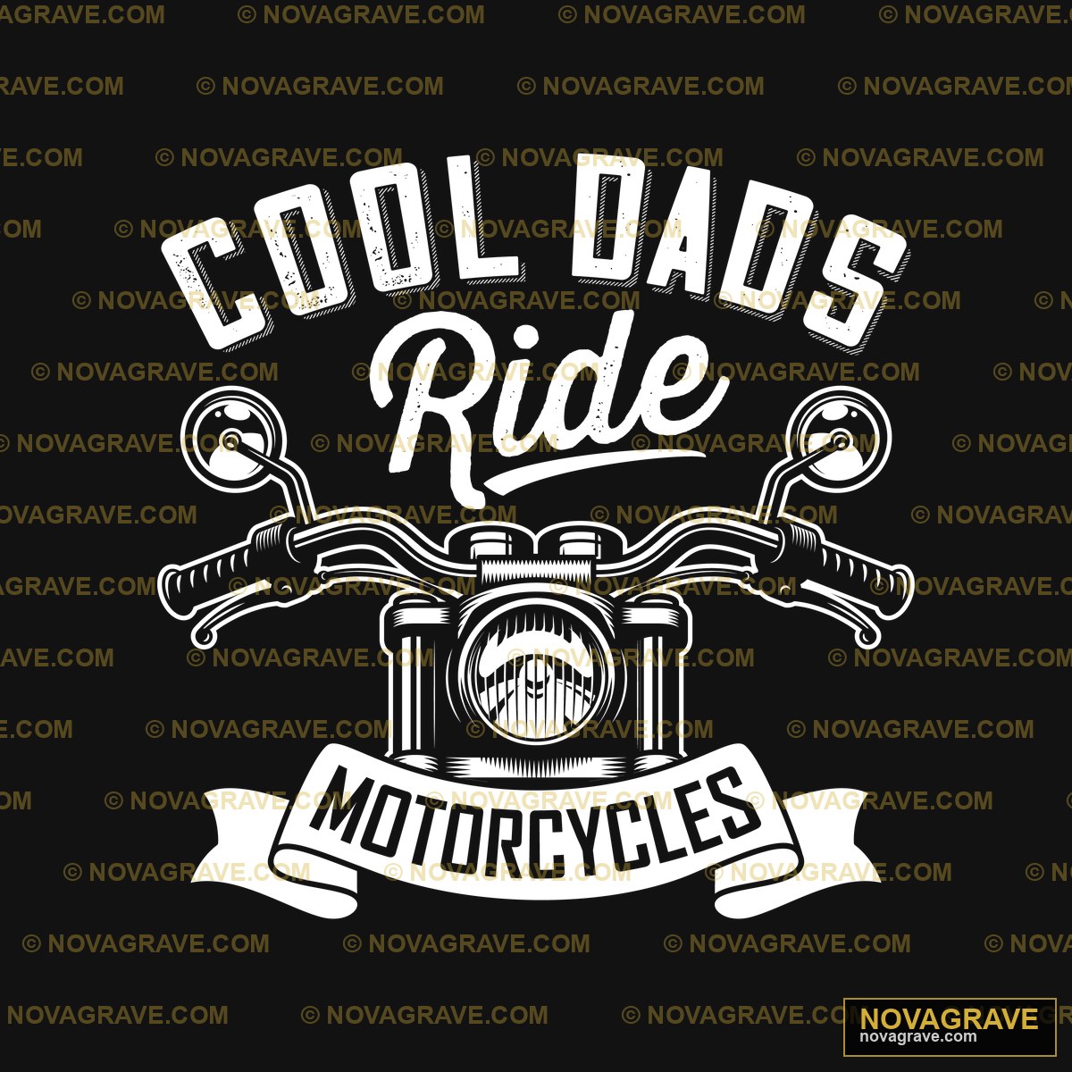 A Motorcycle With The Words Cold Ride On It Typography Slogans - Design DTF