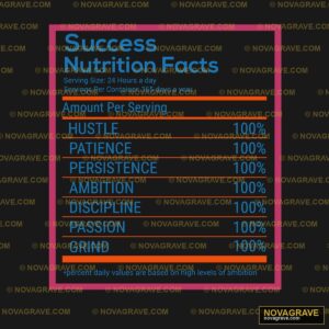 A Nutrition Label With The Nutritional Inform Other Designs - Design DTF