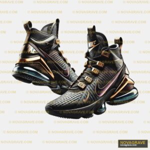 A Pair Of Black And Gold Streetwear Urban - DTF Ontwerp