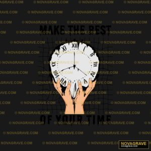 A Person Holding A Clock With The Words Make Family Kids - DTF Transfer Design