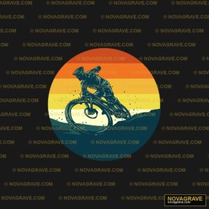A Person Riding A Dirt Bike On A Hill Family Kids - Design DTF