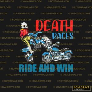 A Person Riding A Motorcycle With The Words D Family Kids - DTF Ontwerp