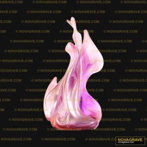 A Pink And White Liquid On A Black Background Other Designs - Design DTF