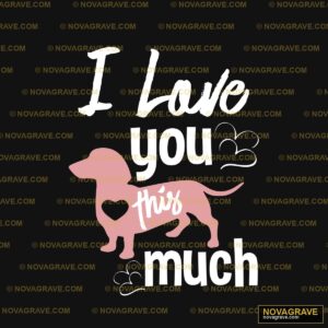 A Pink Dog Silhouetted On A White Background Animals Wildlife - DTF Transfer Design