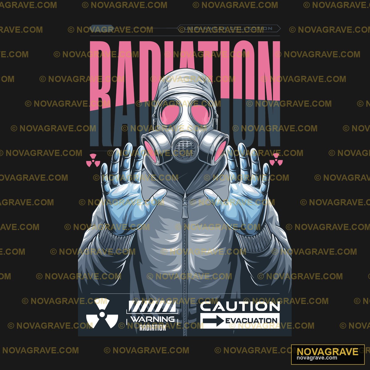 A Poster For A Band Called Radon Music Culture - DTF Ontwerp