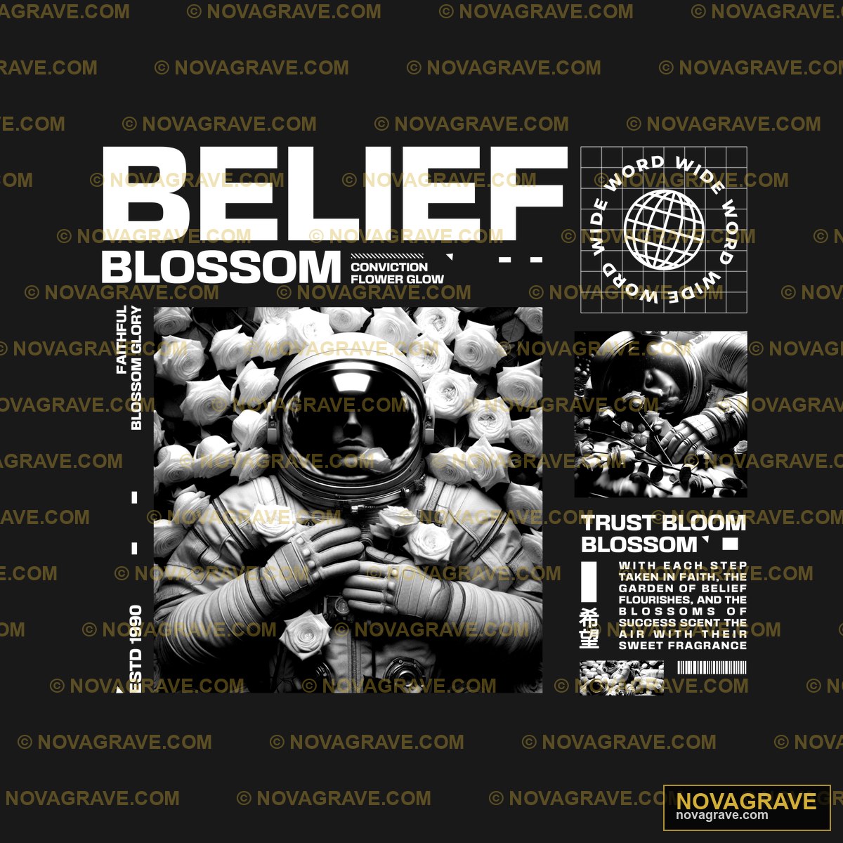 A Poster For A Concert With A Man In A Spaces Nature Botanical - DTF Transfer Design