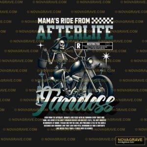 A Poster For A Motorcycle Event Streetwear Urban - DTF Transfer Design