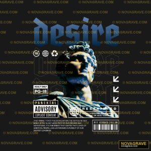 Desire Statue PG-18 Parental Advisory DTF Design PNG
