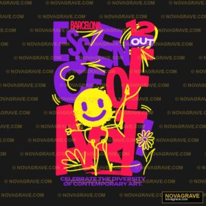 A Poster With A Cartoon Character On It Other Designs - DTF Transfer Design