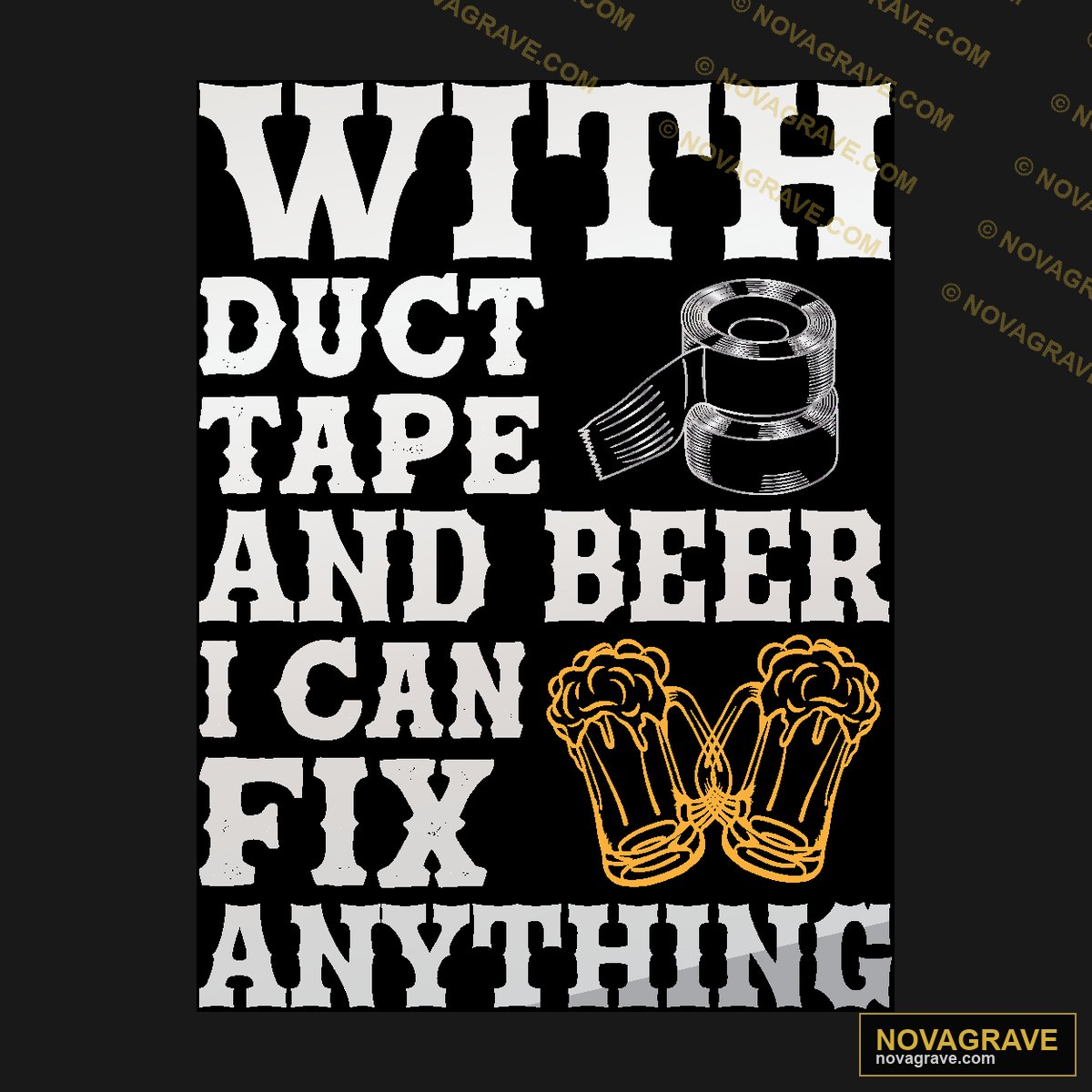 A Poster With A Hat And A Pair Of Scissors Other Designs - DTF Transfer Design