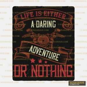 A Poster With A Motorcycle And A Banner Other Designs - DTF Transfer Design