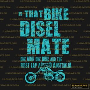 A Poster With A Motorcycle And The Words Bike Typography Slogans - DTF Transfer Design