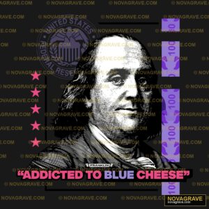 A Poster With A Portrait Of Benjamins Face Other Designs - DTF Transfer Design