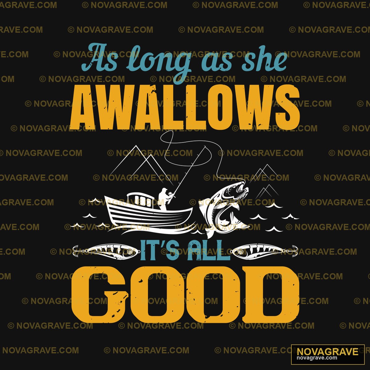 A Poster With The Words As Long As Swallowss Typography Slogans - DTF Transfer Design