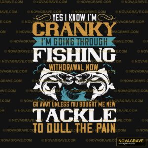 A Poster With The Words Cranky Cranky Cranky Typography Slogans - DTF Transfer Design
