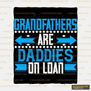 A Poster With The Words Grandfathers Are Dads Family Kids - DTF Ontwerp