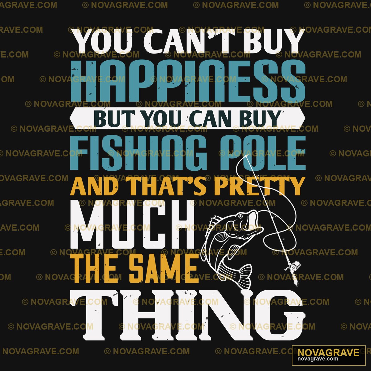 A Poster With The Words Happiness But Cant Be Typography Slogans - DTF Transfer Design