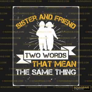 A Poster With The Words Stand And Friend Typography Slogans - DTF Transfer Design