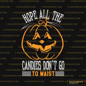A Pumpkin With The Words Trick All The Candys Seasonal Holiday - DTF Ontwerp