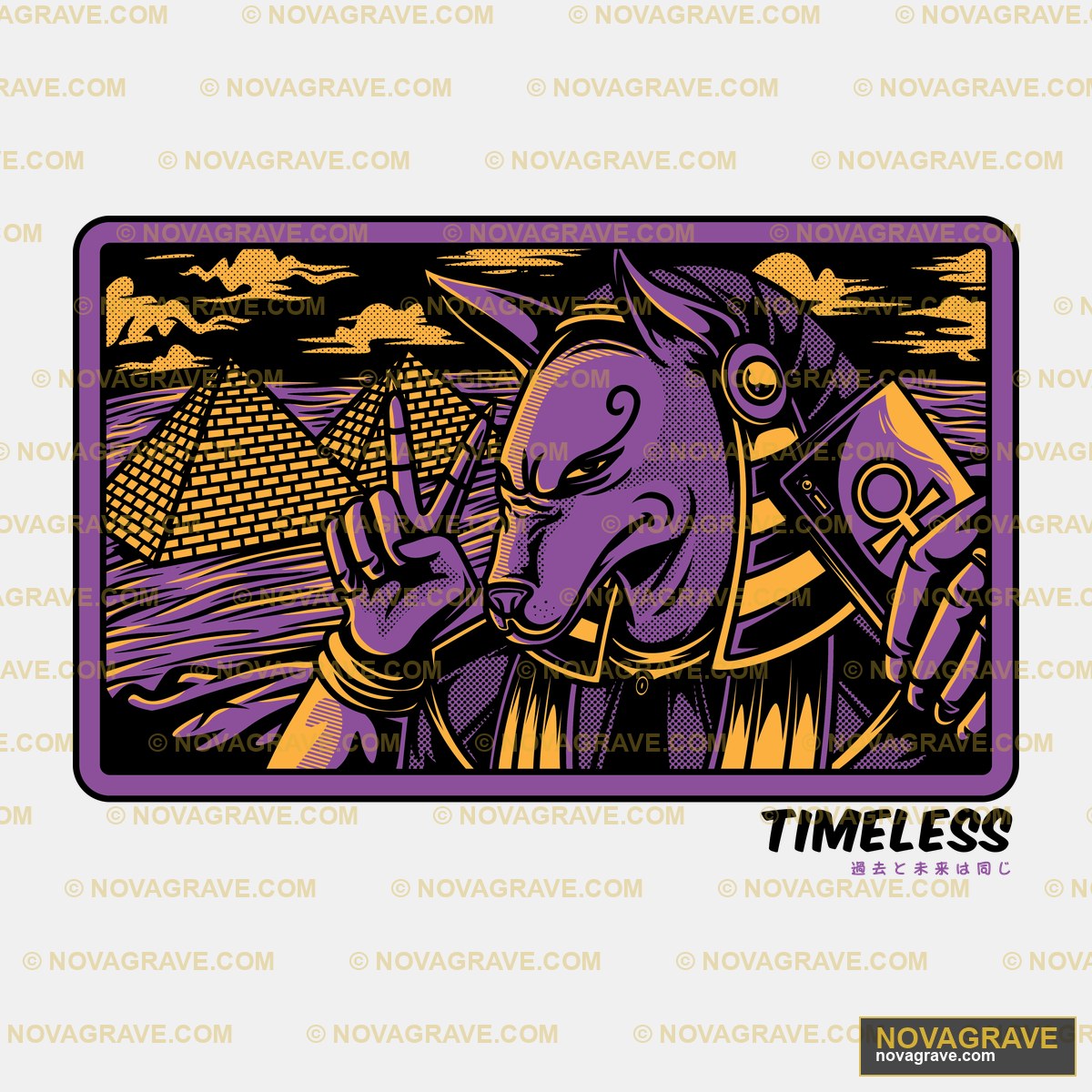 A Purple And Orange Elephant With A Hat On Animals Wildlife - Design DTF