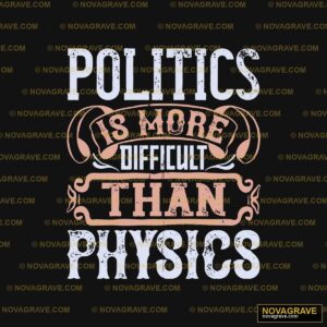 A Quote That Says Politics Is Typography Slogans - DTF Ontwerp