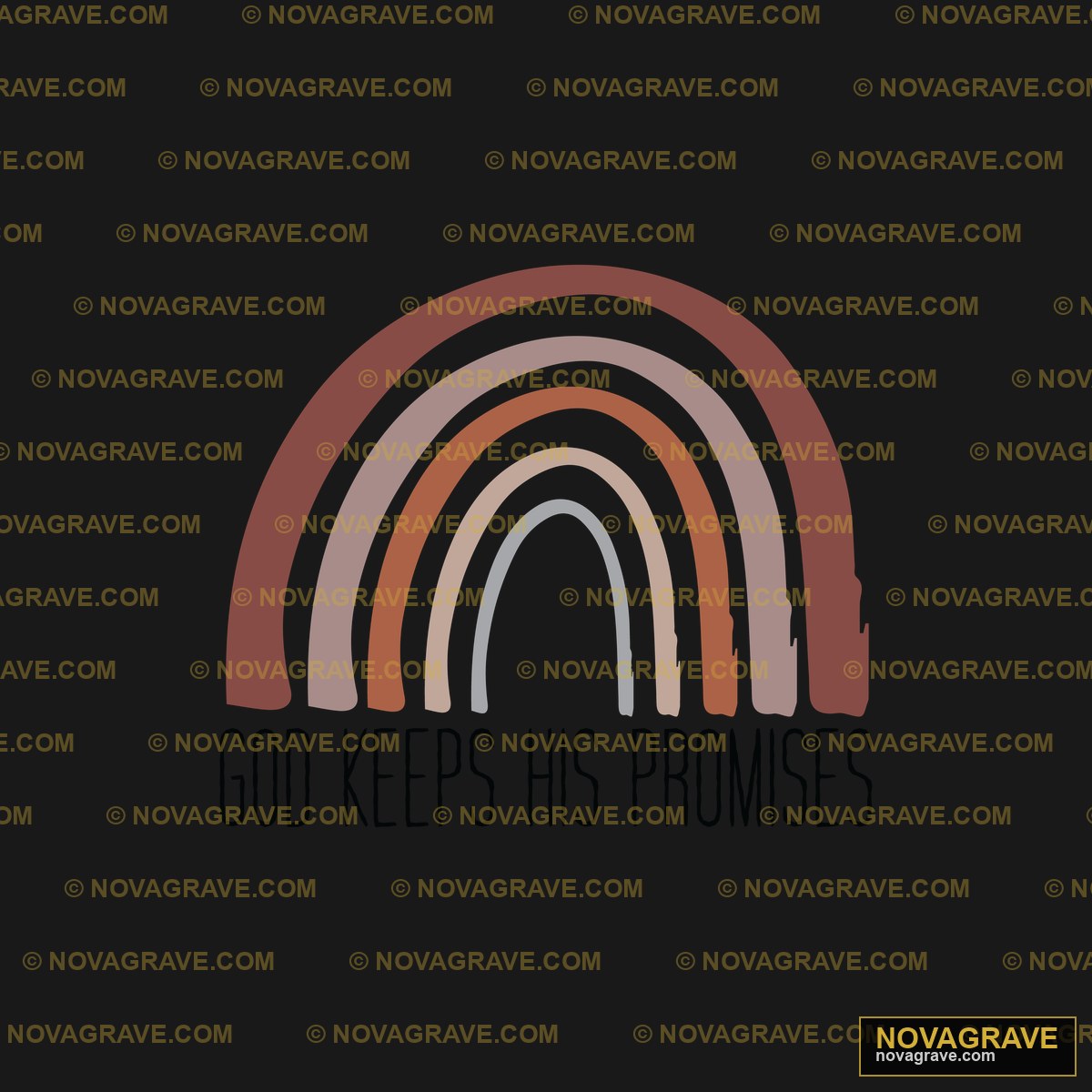 A Rainbow With The Wordslove Is Home Seasonal Holiday - DTF Transfer Design