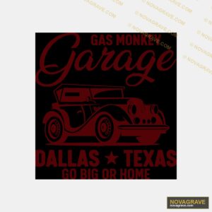 A Red And Black Logo For A Car Show Other Designs - Design DTF