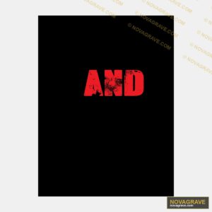 A Red And Black Logo With The Word Other Designs - Design DTF