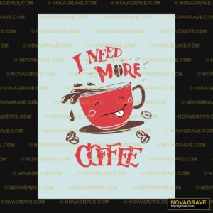 A Red Cup With A Smile On It Typography Slogans - DTF Transfer Design