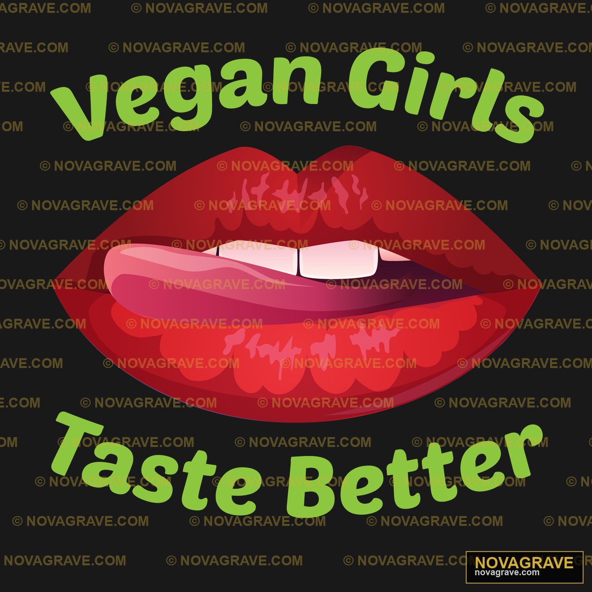 A Red Lips With The Words Vega Girls Taste Be Typography Slogans - DTF Transfer Design