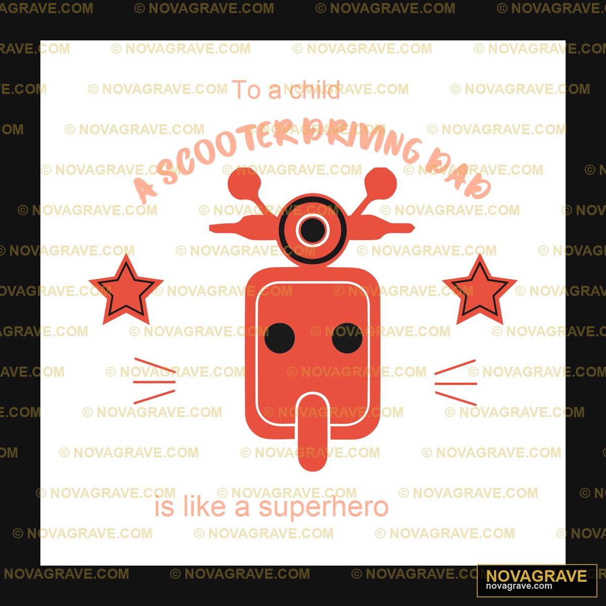 A Red Robot With The Words To Child I Like Su Family Kids - DTF Transfer Design