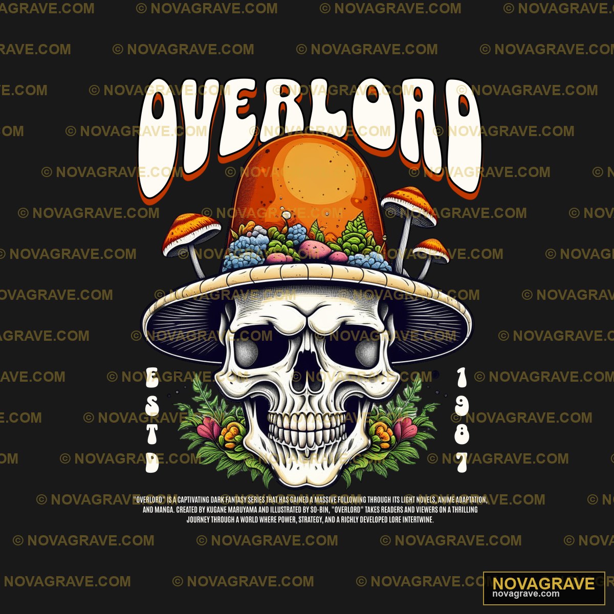 A Skull Wearing A Hat With Fruit On It Streetwear Urban - Design DTF