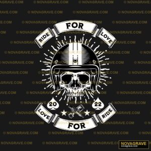 A Skull Wearing A Helmet With A Firefighters Streetwear Urban - DTF Transfer Design