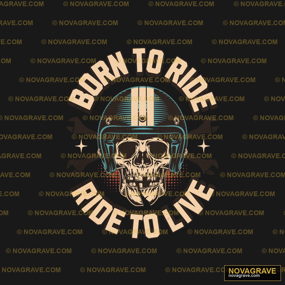 A Skull Wearing A Helmet With The Words Dont Streetwear Urban - DTF Transfer Design