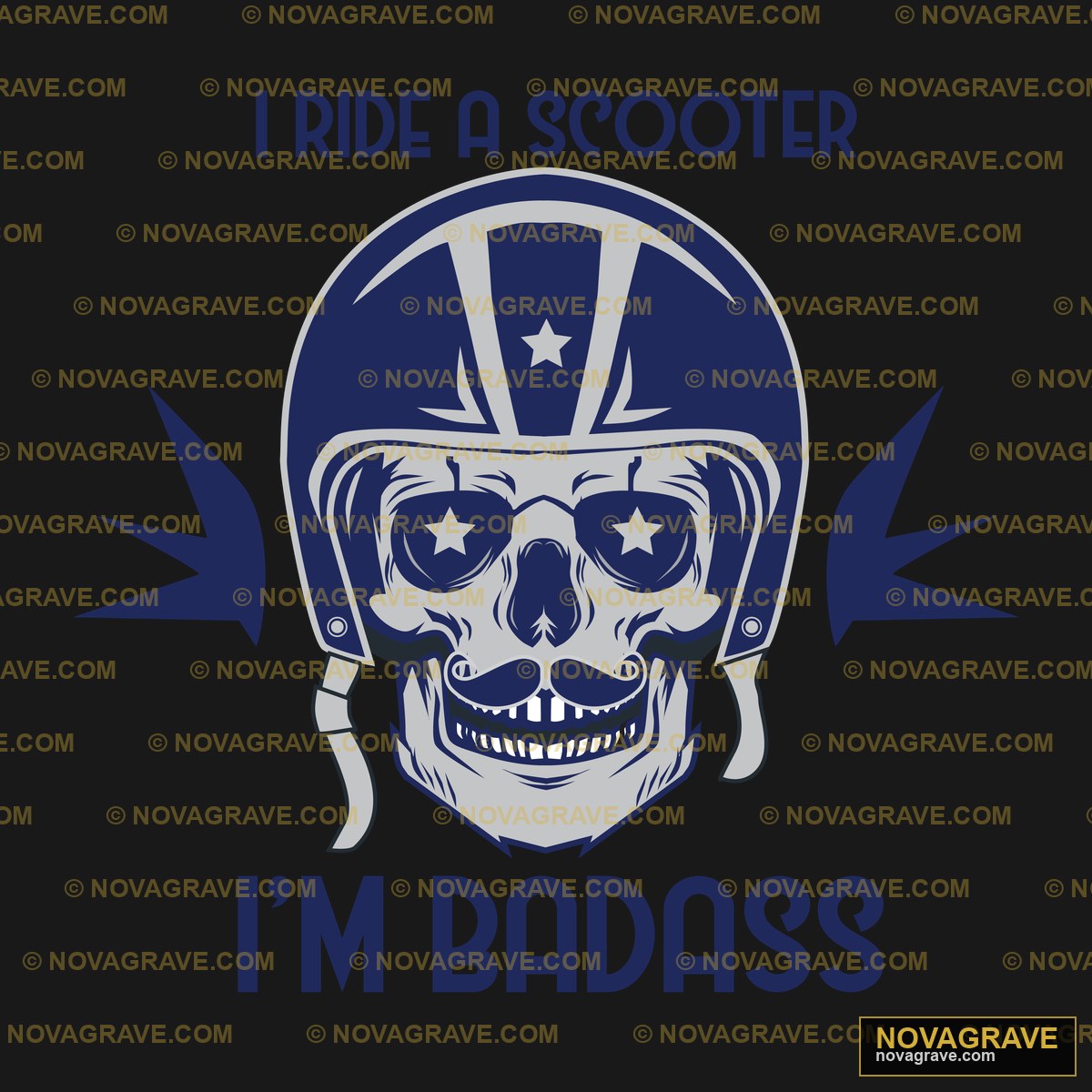 A Skull Wearing A Helmet With The Words Ride Streetwear Urban - DTF Ontwerp