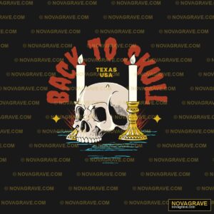 A Skull With A Candle And A Candle Streetwear Urban - DTF Ontwerp