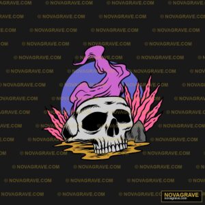 Skull with Tentacle DTF Design PNG - Streetwear Urban Art