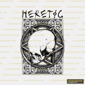 A Skull With A Pentagram On It Streetwear Urban - DTF Transfer Design