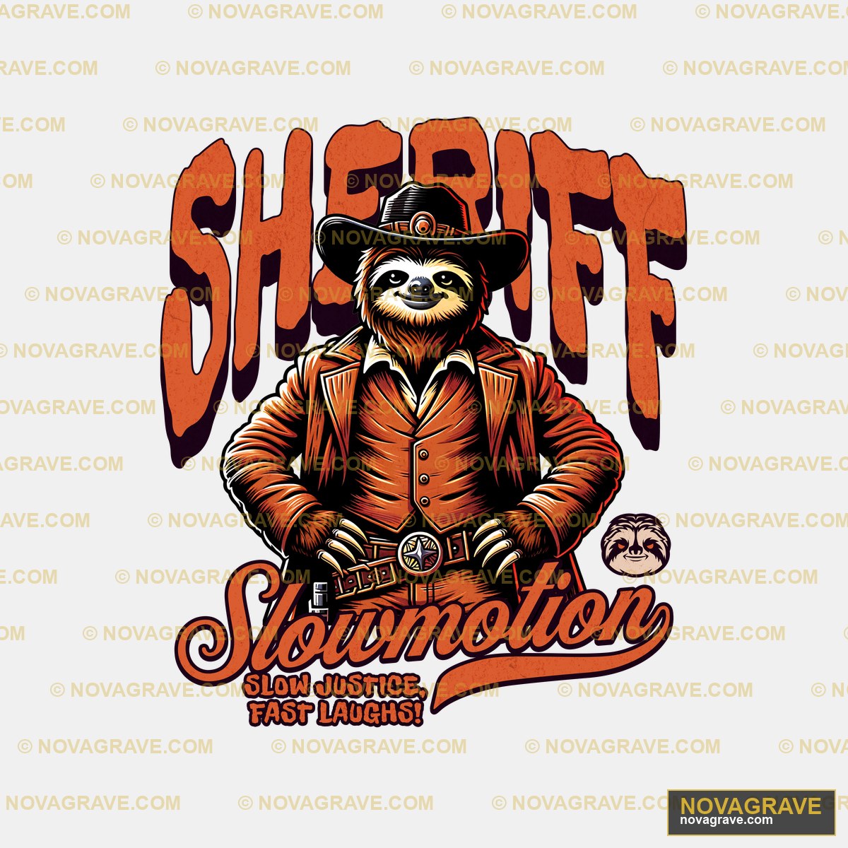 A Slot Slotty Wearing A Cowboy Hat And Holdin Animals Wildlife - Design DTF