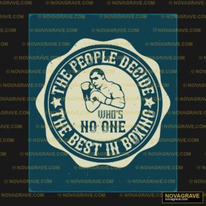 A Stamp With A Boxer Boxing Logo Sports Fitness - DTF Ontwerp